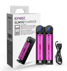 Efest SLIM K2 - 2 Bay Battery Charger