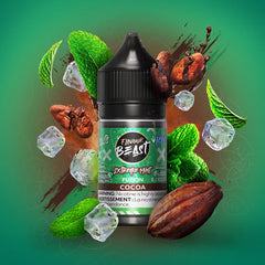 Flavour Beast E-Liquid - Fuzion Extreme Mint - Cocoa (Salt Nic) - Ontario Stamped