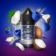 Flavour Beast E-Liquid - Fuzion Blue Razz - Coconut (Salt Nic) - Ontario Stamped