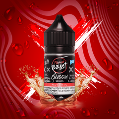 Flavour Beast E-Liquid - Chuggin Series - Red Classic - Ontario Stamped