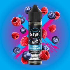 Flavour Beast E-Liquid - 60mL - Bomb Blue Razz (Salt Nic) - Ontario Stamped