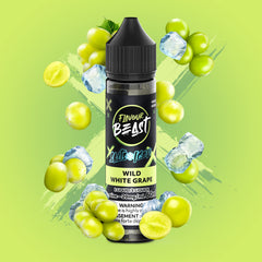 Flavour Beast E-Liquid - 60mL - Wild White Grape (ICED) (Salt Nic) - Ontario Stamped