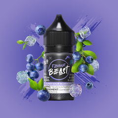 Flavour Beast E-Liquid - Super Sour Blueberry Iced (Salt Nic)