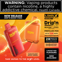 Drip'n By Level X - 25000 Disposable Pod - Ontario Stamped