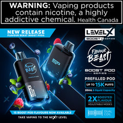 Flavour beast By Level X - 15000 Disposable Pods