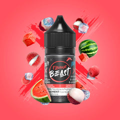 Flavour Beast E-Liquid - Lit Lychee Watermelon Iced (Salt Nic) - Ontario Stamped