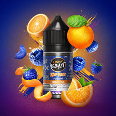 Flavour Beast E-Liquid - Fuzion Blue Razz - Orange (Salt Nic) - Ontario Stamped