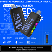 Feed Freez 25K Puff Disposable Vape - Ontario Stamped