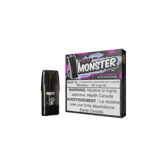 *Clearance* STLTH MONSTER Pods - Peach Berries Ice (2 Pack)