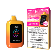 STLTH Vision 20K - Juicy Peach Ice - Ontario Stamped