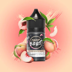 Flavour Beast E-Liquid - Wicked White Peach (Salt Nic) - Ontario Stamped