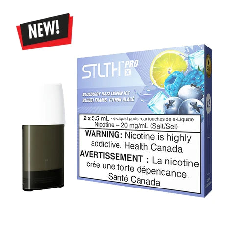 STLTH Pro X Pods - Blueberry Razz Lemon Ice