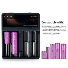 Efest LUC V4 - 4 Bay Battery Charger