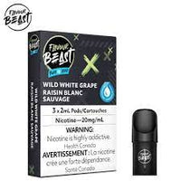 Flavour Beast Pods - Wild White Grape Iced - Tax Stamped