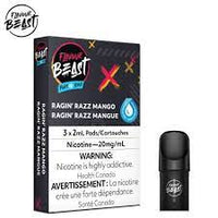 Flavour Beast Pods - Ragin' Razz Mango Iced - Tax Stamped